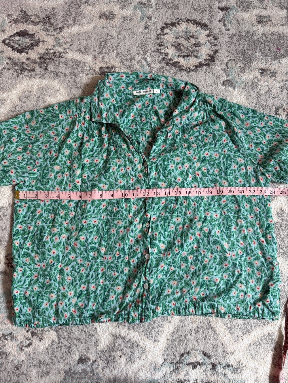 Roller Rabbit Floral Button Down - Picture 7 of 11